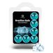 Secret Play Brazilian Balls Cold Effect - Huile de massage - Effet refroidissant - 6 billes