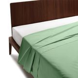 Guzzini Classic Bedlaken voor Frans bed, katoen, 180 x 280 cm, 100% percale, OekoTex gecertificeerd, fris en ademend, zacht en duurzaam