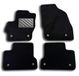 Vloermatten Mazda Vloermatten voor Mazda 3 II vanaf 2009-2013, perfecte pasvorm, antislip, versterkte rubberen hielbekleding, bevestigingsknopen