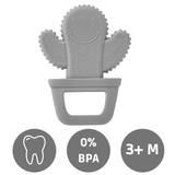 Babyjem Bijtspeeltje Cactus Grey