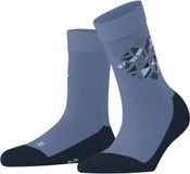FALKE Active Icy Snowstar dik ademend wol functioneel materiaal sokken kinderen blauw - maat 23-26