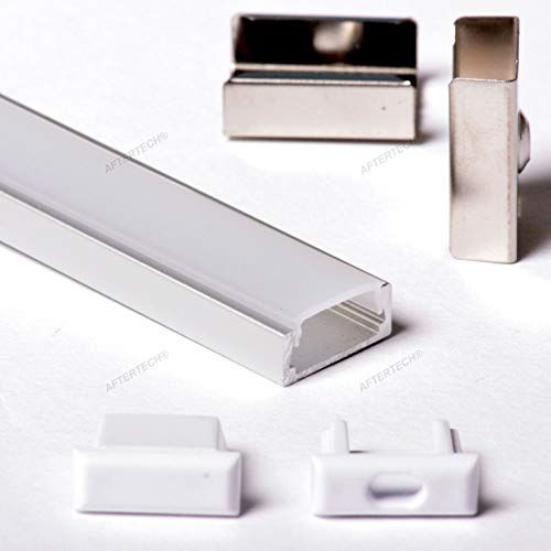 AFTERTECH 1506 Aluminium Profiel 1M voor LED Strip + Matte Cover