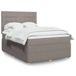 Maison Exclusive - Boxspringbed met matras, taupe, 140x200 cm, gestoffeerd