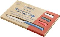 Opinel N°125 Bon Appétit+ Primo Tafelmessenset - 4-delig - Multicolor - RVS - Steakmes
