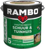 Rambo Pantserbeits Schuur & Tuinhuis Zijdeglans Transparant - Kleurloos 2.5L