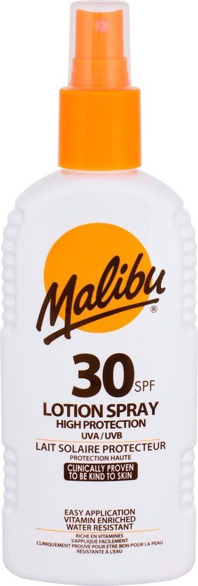 Malibu Zonnebrand Spray - 200 ml (SPF 30)