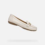 GEOX ANNYTAH MOC DAMES Loafers - Melkwit - Maat 39