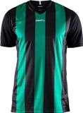 Craft Progress Stripe Shirt Korte Mouw Heren - Zwart / Groen