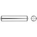 TOOLCRAFT TO-5378646 Gekerfde conische pen 3 mm RVS A1 100 stuk(s)