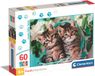 Clementoni Puzzle Kittens 60 Pièces