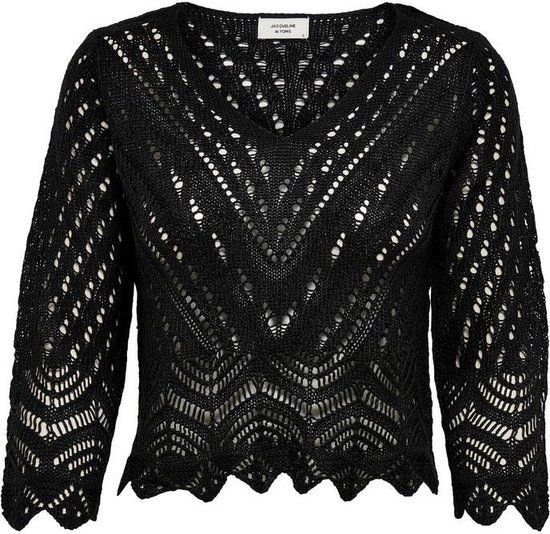 Jacqueline de Yong JdyNew Sun Cropped Pullover - Black - Women's XS