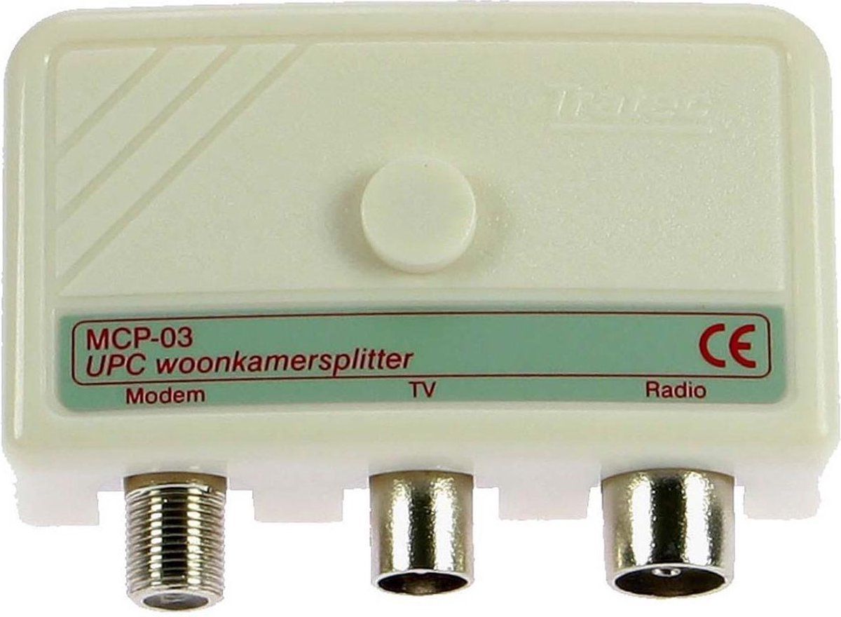 Technetix CATV-Splitter / 5-1000 MHz - 3 - Wit