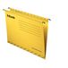 Esselte 90335 Klassieke versterkte ophangvijl, Foolscap, 25 stuks, inclusief tabbladen, 360 x 240 mm, geel