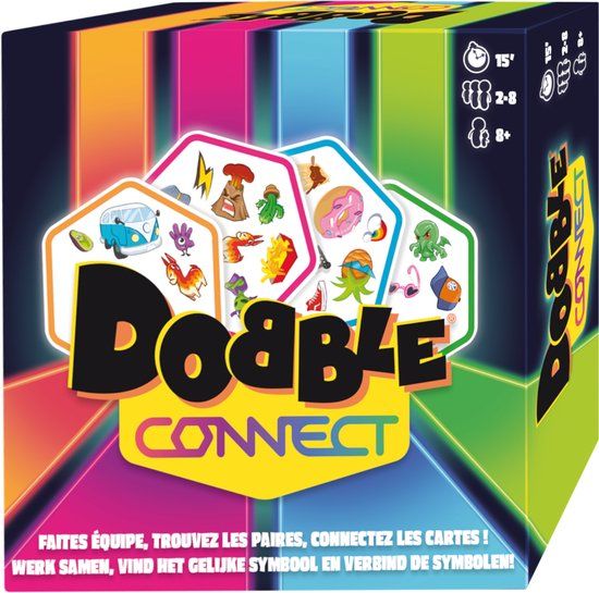 Zygomatic Dobble Connect - Kaartspel - 8+ jaar