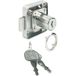 Häfele H6111 Serrure à pêne à visser, 25 mm, pour tiroir, fermeture différente