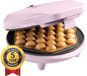 Bestron Wafelijzer - ABWM300P - 700W - Bubbel wafels - Anti aanbaklaag - Roze