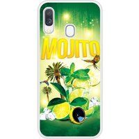 Samsung Bedrukt siliconen hoesje compatibel met Galaxy A40 Mojito Forêt