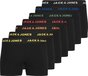 JACK & JONES JUNIOR JACBASIC TRUNKS 7 PACK - Black - Size 152