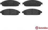 BREMBO P37010 Remblokkenset, schijfrem - (4-delig)