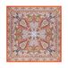 Roeckl Doek ' FLOURISHING PAISLEY ' geel / koraal / rood / vuurrood / lichtrood