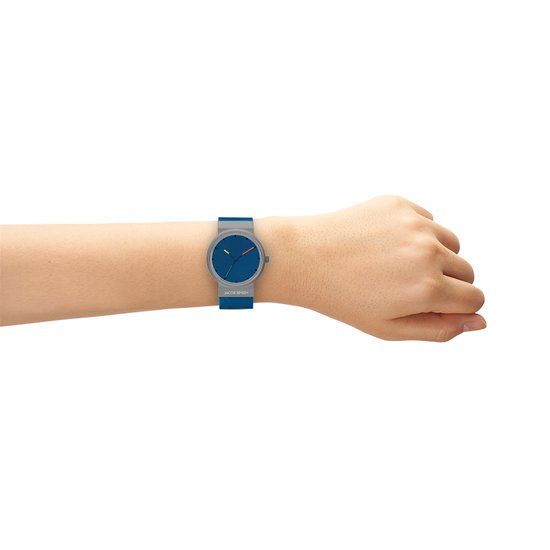 Jacob Jensen Titanium Women's Watch - Blue Dial - Sapphire Crystal - Quartz Movement