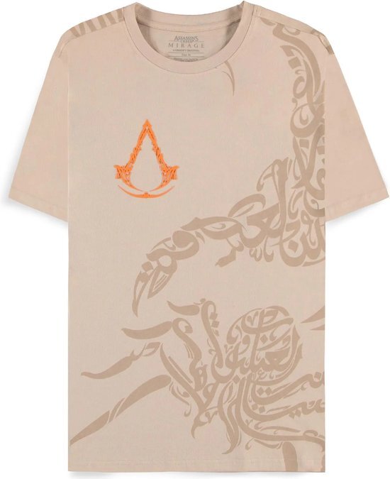 Difuzed assassin's creed mirage - spider scorpion & eagle - men's short sleeved t-shirt