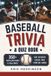 Baseball Libri GmbH Baseball Trivia & Quiz Book