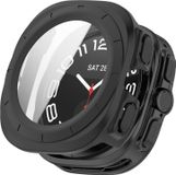 Wigento Samsung Galaxy Watch Ultra 47mm en Ultra 2025 Beschermhoes van Gehard Glas en Siliconen