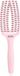 Olivia Garden FingerBrush Double Bristle - Pastel Pink New