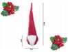 Wichtel de Noël, 30 cm, rouge