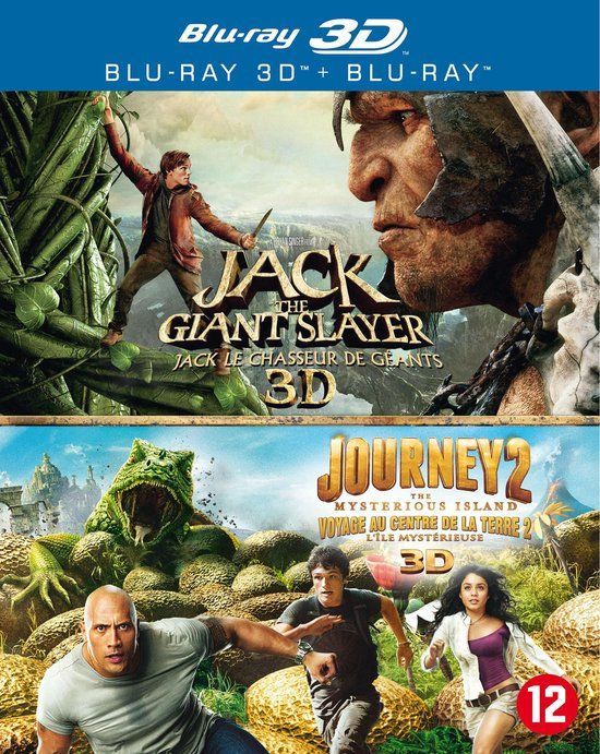 Warner Home Video Jack the giant slayer (3D)/Journey 2 - Blu-ray