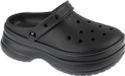 Crocs Classic Stacked Clog, Vrouwen, Zwart, Slippers, maat: 37/38