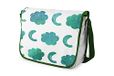 Bonamaison Digitaal bedrukte Messenger schooltas met kaki riem voor meisjes en jongens, boodschappentassen voor scholieren, schoudertassen, grootte: 29x36 cm