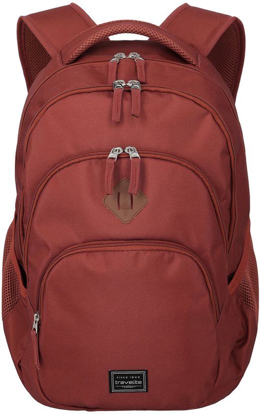 Travelite Basic Melange Backpack 22L Canyon terracotta