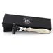 JAG SHAVING GERMANY Haryali Londen handgemonteerd ivoire driehoekig scheermes - 5056174605270