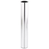 WAGNER Meubelpoot/tafelpoot/meubelvoet/systeembuis TENO - Ø 30 x 192 mm, individueel te combineren met TENO systeem en QuickClick combineerbaar, verchroomd staal, draagkracht 50 kg - 12152201