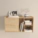 Stijlvol eiken wandplank, 65 cm x 30 cm x 22 cm, 100% melamine gecoat deeltjesbord, 8 mm dik, perfect voor moderne woondecoratie en organisatie
