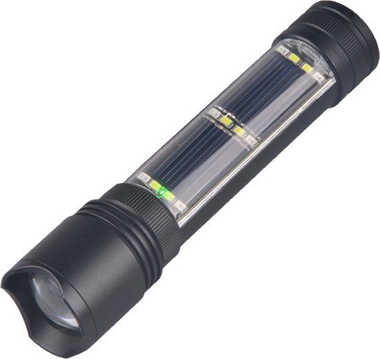 Current Components S1 Militaire Multifunctionele Zaklamp - LED - Zwart