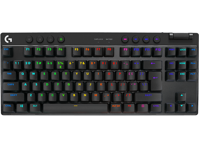 Logitech Pro X Tkl Lightspeed Draadloos Gamingtoetsenbord - Zwart