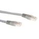 ACT IB1100 LSZH U/UTP CAT6A patchkabel Grijs - 50 cm