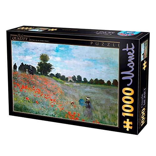 - D-Toys puzzel 1000 stuks, 67548 CM01, effen