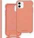 iMoshion Hoesje met Koord iPhone 11 - Color Backcover - Oranje