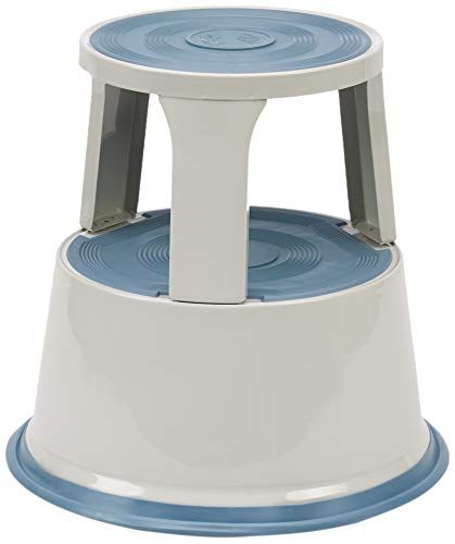 Wedo 212137 rolkruk metaal, TÜV- en GS-getest, hoogte 43 cm, draagkracht 150 kg, lichtgrijs