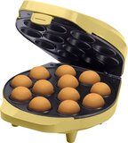 Bestron Cake Pop Maker - 12 Cake Pops - Geel