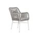 Fijalo Home ESPRIT Tuinstoel Wit Grijs Aluminium Synthetische rotan 57 x 63 x 84 cm