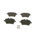 Bosch Bp1079 Plaquettes de frein - Avant - ECE-R90 - 1 jeu de 4 plaquettes