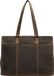 Hide & Stitches Idaho Laptoptas 15,6 inch - Donkerbruin