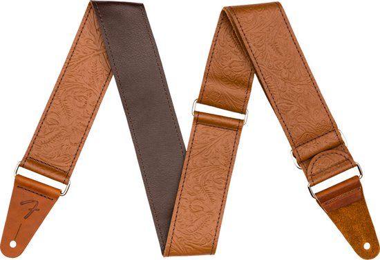 Fender Tooled Leather Guitar Strap - 0885978429523