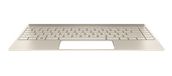 HP 928503-FL1 Envy 13 Base de boîtier + Clavier Or Tchèque/Slovaque Rétroéclairé