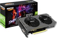 INNO3D NVIDIA GeForce RTX 3050 Twin X2 - Videokaart - 6GB - GDDR6 - PCIe 4.0 - 1x HDMI 2.1 - 1x DisplayPort 1.4 - 1x DVI-D